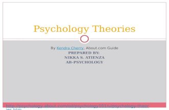 psychology theories