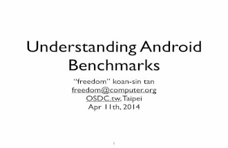 Understanding Android Benchmarks