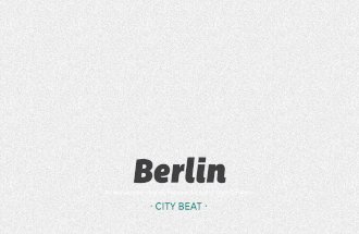 Berlin City Beat - A Handy Guide for Startups in Berlin
