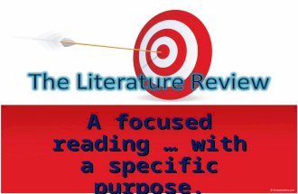 Literature Review (Review of Related Literature - Research Methodology)